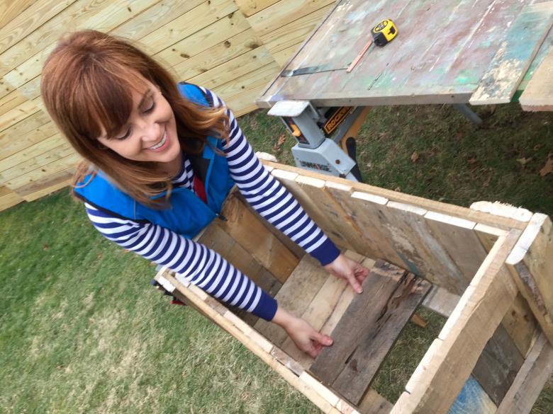 How to make a tall planter box from pallet wood | Habitat 